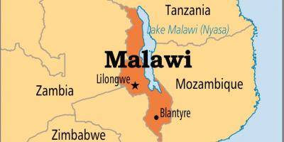 Mappa di lilongwe, Malawi